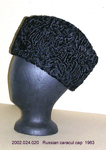 Hat, Male, Russian Caracul Cap, Black by 024