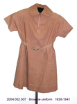 Dress, Children, Brownie Uniform, Raglan Sleeves, Front 5" Zipper by 052