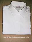 Shirt, Male, White Formal Short Sleeve by 002
