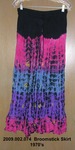 Skirt, Broomstick, Tie Dyed Multicolor Gauze by 002