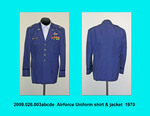 Uniform, Male, Lt. Col. Air Force, Shirt, Flight Cap+All Insignia by 026