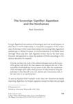 The Sovereign Signifier: Agamben and the Nonhuman - Chapter by Paul Eisenstein