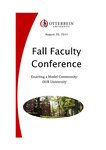 2014 Fall Faculty Conference: Enacting a Model Community: OUR University by Academic Affairs