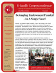 2024 Fall - Friendly Correspondence Newsletter