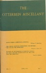 The Otterbein Miscellany - June 1974