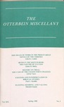The Otterbein Miscellany - Spring 1985