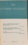 The Otterbein Miscellany - October 1975