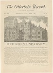 The Otterbein Record June 1883 by Archives