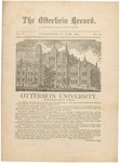 The Otterbein Record June 1882 by Archives