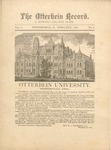 The Otterbein Record February 1881 by Archives