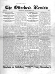 The Otterbein Review November 1, 1915