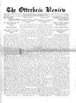 The Otterbein Review November 9, 1914 by Archives