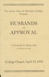 Husbands on Approval by Otterbein University Theatre and Dance Department