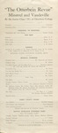 The Otterbein Revue - Minstrel and Vaudeville by Otterbein University