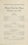 1922 One-Acts