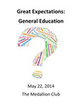 2014 Great Expectations Spring Faculty Conference: General Education by Academic Affairs