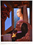 21. Renaissance Woman at a Casement by Joanne Miller Stichweh