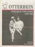 1987 - 1988 Season Brochure by Otterbein University Department of Theatre and Dance