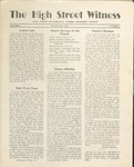 The High Street Witness: February 1953 by Otterbein University