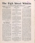 The High Street Witness: May 1952 by Otterbein University