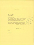 July 19, 1944 Letter From J. Ruskin Howe to Mrs. Fouse by John Ruskin Howe and Archives