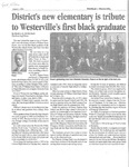 District's New Elementary is Tribute to Westerville's First Black Graduate